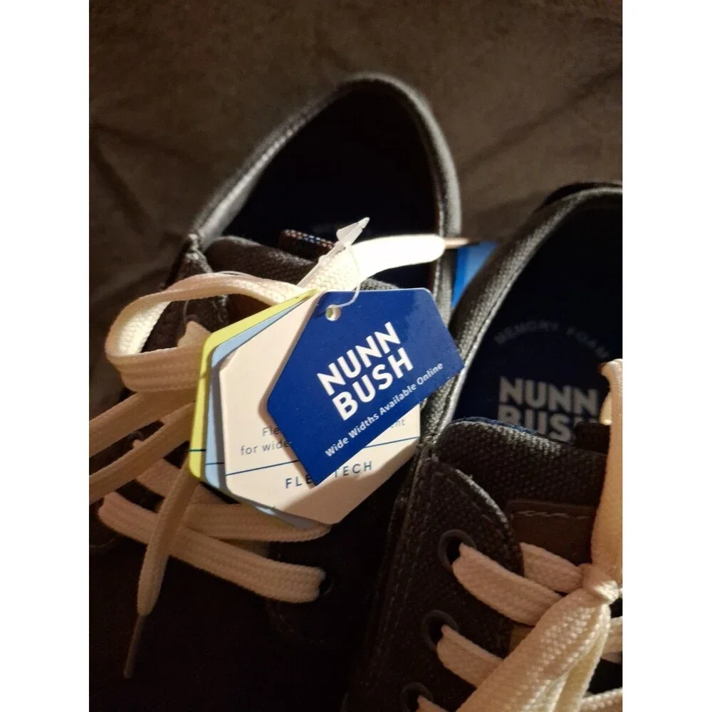 Nunn Bush Shoes Mens Size 8 Gunmetel/Gris New Haven Lace Up Oxford *NWT*